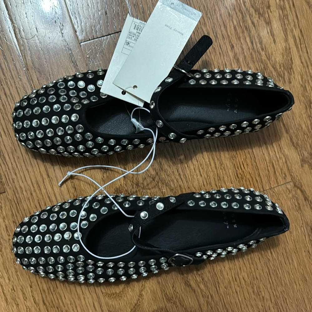 Target Rhinestone Mary Jane flats size 7